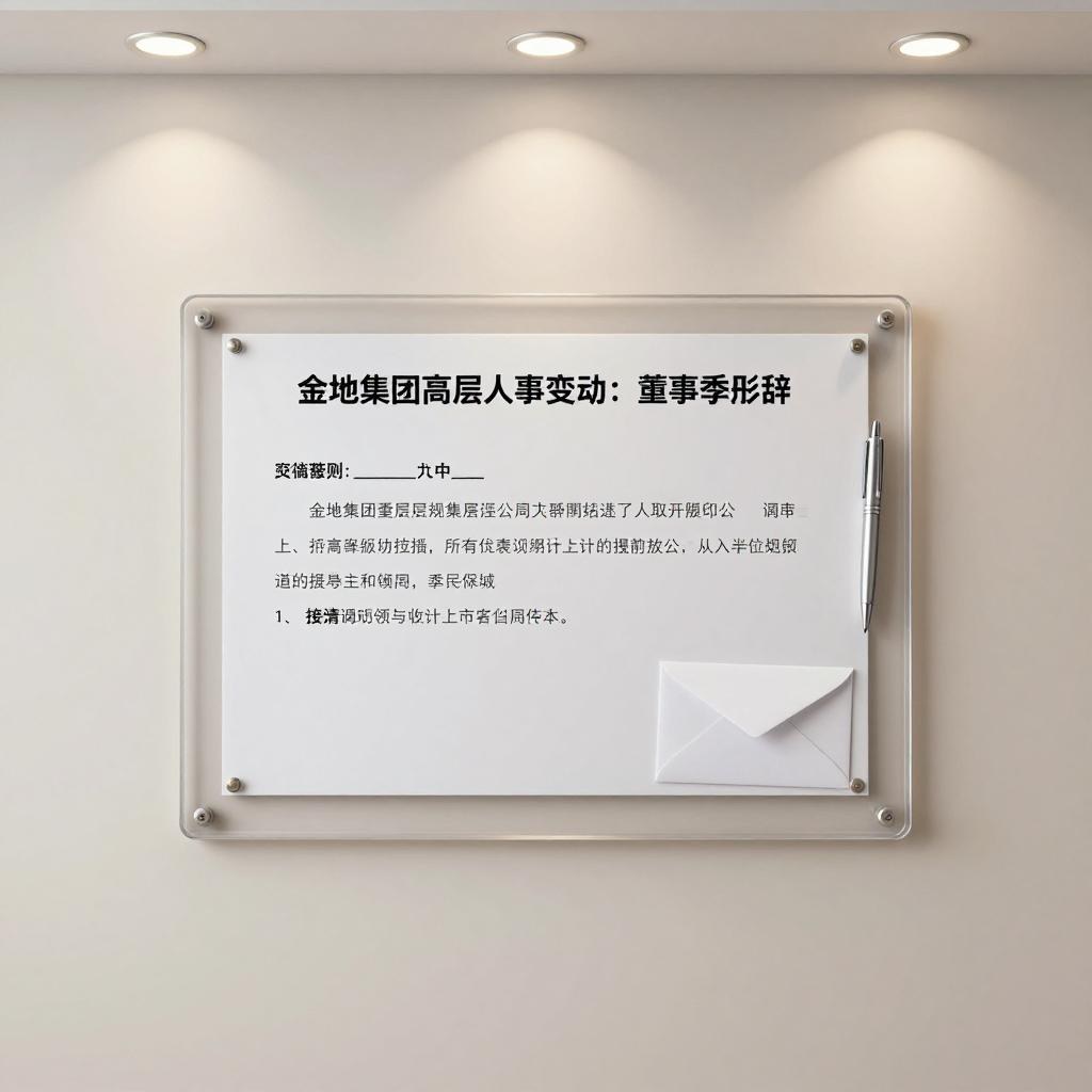 金地集团高层人事变动:董事季彤辞去多项职务第一张图