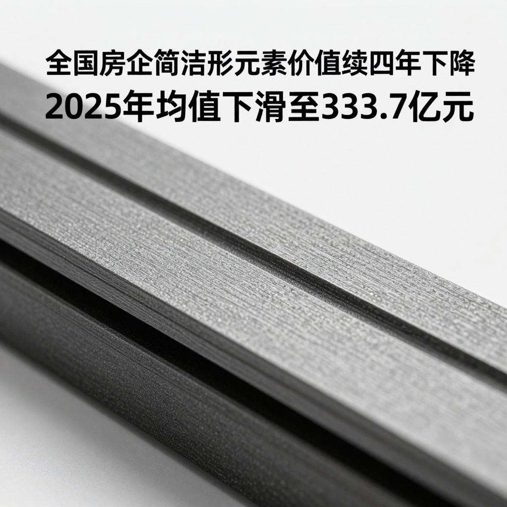 全国房企品牌价值连续四年下降,2025年均值下滑7.6%至333.7亿元第二张图