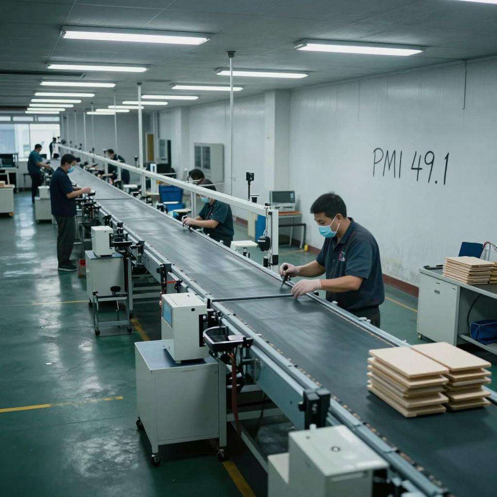 1月财新中国制造业PMI降至49.1,环落1.8% 1月财新中国制造业PMI降至49.1,环落1.8%第二张图