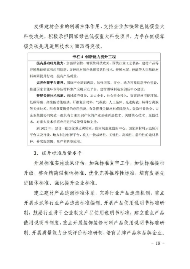 建材工业“十四五”发展实施意见发布(全文)(图19) 建材工业“十四五”发展实施意见发布(全文)(图19)