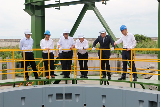 阎晓峰一行到中淳高科、优博络客调研