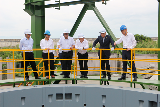 阎晓峰一行到中淳高科、优博络客调研(图2)