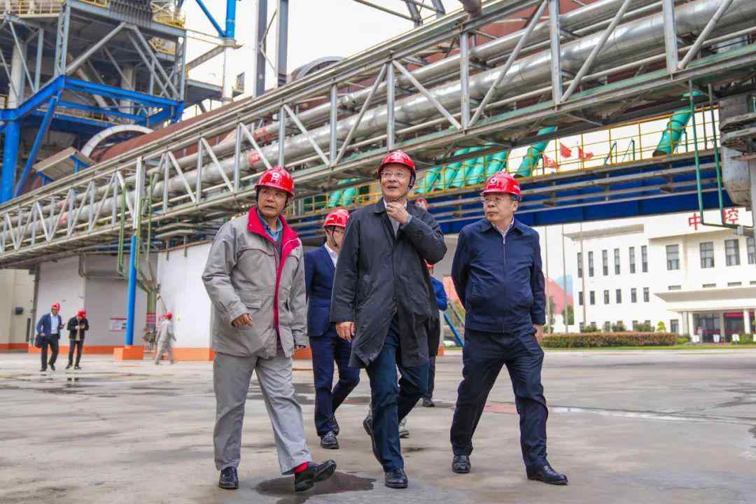 阎晓峰一行到槐坎南方水泥调研(图2)