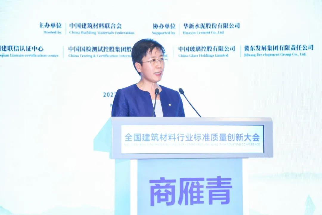 阎晓峰在中国建筑材料联合会系统2022年度总结表彰大会上的讲话(图5)