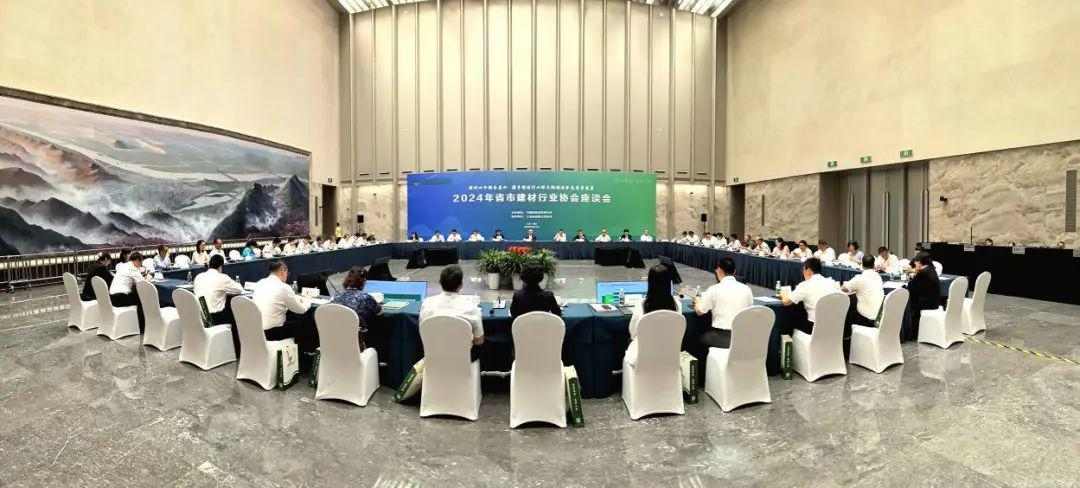 2024年省市建材行业协会座谈会在南京召开(图1)