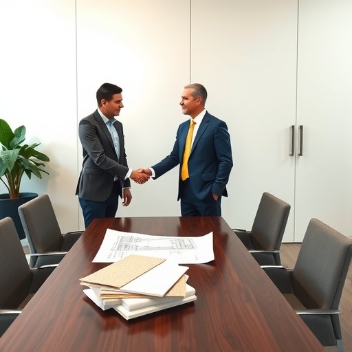 阎晓峰会见河南光远新材料董事长李志伟一行(图2)