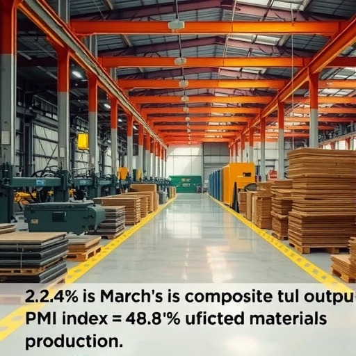 3月综合PMI产出指数为48.8%，比上月下降2.4%(图1)