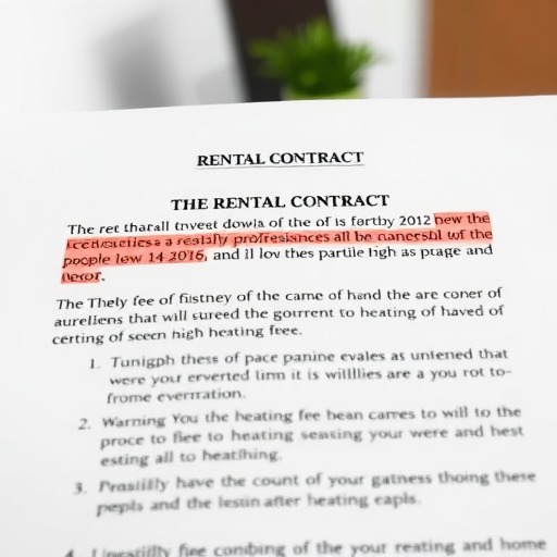 租房合同中标的暖气费超高?认清这些条款的合法性