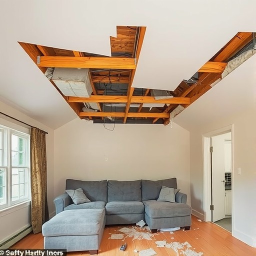 女子家中吊顶坍塌客厅秒变毛坯，吊顶安全隐患有哪些？