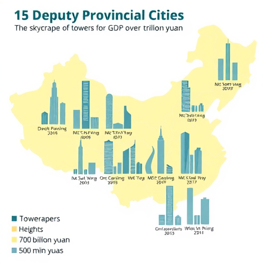 15个副省级城市GDP：10城超万亿，还有4城7千亿