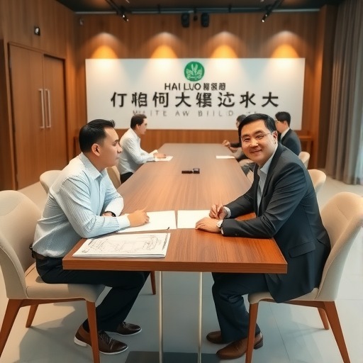 阎晓峰会见海螺集团董事长杨军一行(图1)