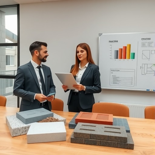 阎晓峰会见中国建材总院马振珠(图1)