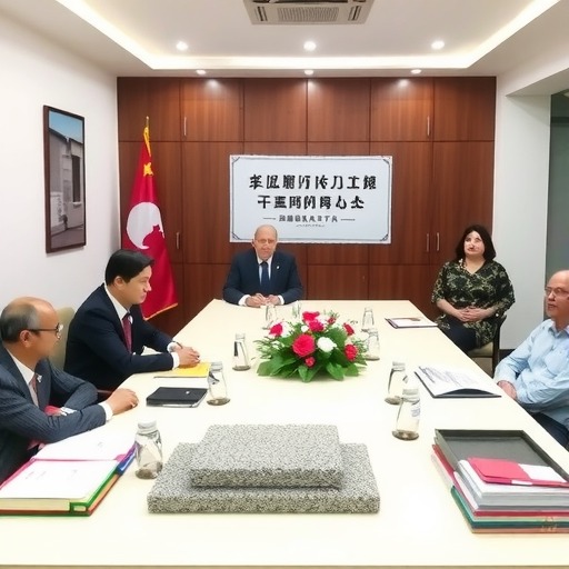 国家发改委产业司一级巡视员夏农一行到中国建筑材料联合会调研指导(图1)