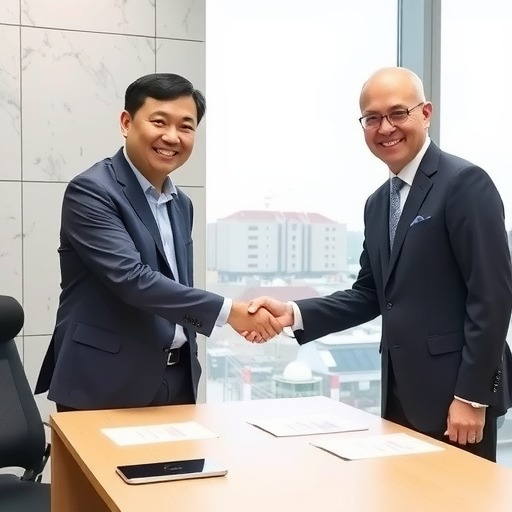 阎晓峰会见艾法史密斯水泥集团总裁Christopher Ashworth一行