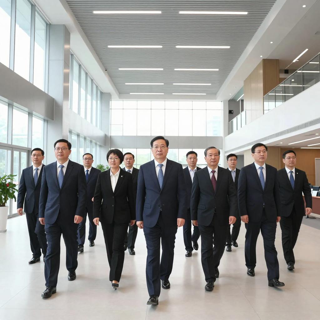 四川省宜宾市副市长李劲松一行到访中国建筑材料联合会