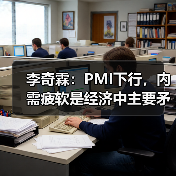 李奇霖：PMI下行，内需疲软是经济中主要矛盾点（图2）