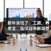 新年涨钱了:工资、养老金、医保迎来新调整(图1) 新年涨钱了:工资、养老金、医保迎来新调整(图1)