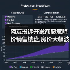 网友投诉开发商恶意降价销售楼盘,房价大幅波动的原因是什么?(图2) 网友投诉开发商恶意降价销售楼盘,房价大幅波动的原因是什么?(图2)