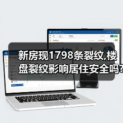 新房现1798条裂纹,楼盘裂纹影响居住安全吗?（图2）