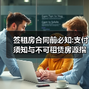签租房合同前必知:支付须知与不可租赁房源指南（图1）