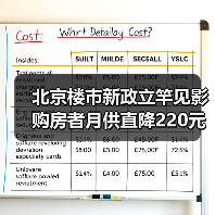 北京楼市新政立竿见影 购房者月供直降220元（图3）