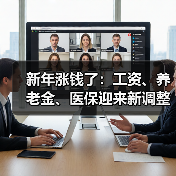 新年涨钱了:工资、养老金、医保迎来新调整(图1) 新年涨钱了:工资、养老金、医保迎来新调整(图1)