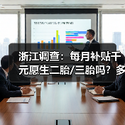浙江调查:每月补贴千元愿生二胎/三胎吗?多地已出手。。。(图1) 浙江调查:每月补贴千元愿生二胎/三胎吗?多地已出手。。。(图1)