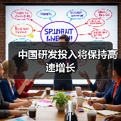 中国研发投入将保持高速增长（图1）