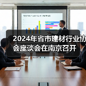 2024年省市建材行业协会座谈会在南京召开(图1) 2024年省市建材行业协会座谈会在南京召开(图1)