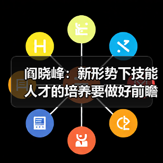 阎晓峰:新形势下技能人才的培养要做好前瞻性准备(图2) 阎晓峰:新形势下技能人才的培养要做好前瞻性准备(图2)