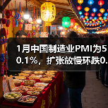 1月中国制造业PMI为50.1%,扩张放慢环跌0.2(图2) 1月中国制造业PMI为50.1%,扩张放慢环跌0.2(图2)