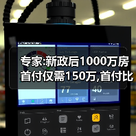 专家:新政后1000万房首付仅需150万,首付比例降低的影响(图1) 专家:新政后1000万房首付仅需150万,首付比例降低的影响(图1)