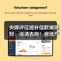 央媒评征地补偿款被理财：说清去向！房地产依赖减少后果？