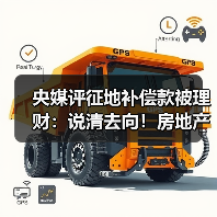 央媒评征地补偿款被理财：说清去向！房地产依赖减少后果？（图2）