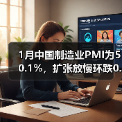 1月中国制造业PMI为50.1%,扩张放慢环跌0.2(图3) 1月中国制造业PMI为50.1%,扩张放慢环跌0.2(图3)