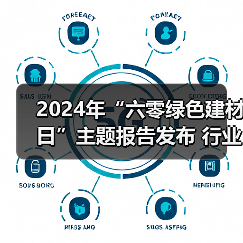 2024年“六零绿色建材日”主题报告发布 行业绿色低碳发展成效显著(图3) 2024年“六零绿色建材日”主题报告发布 行业绿色低碳发展成效显著(图3)