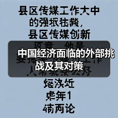 中国经济面临的外部挑战及其对策(图2) 中国经济面临的外部挑战及其对策(图2)