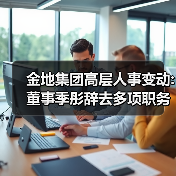 金地集团高层人事变动:董事季彤辞去多项职务