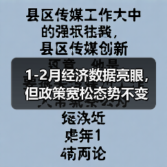 1-2月经济数据亮眼,但政策宽松态势不变(图4) 1-2月经济数据亮眼,但政策宽松态势不变(图4)