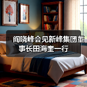 阎晓峰会见新峰集团董事长田海奎一行(图1) 阎晓峰会见新峰集团董事长田海奎一行(图1)