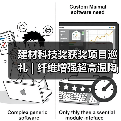 建材科技奖获奖项目巡礼 | 纤维增强超高温陶瓷基复合材料构建与应用中的科学问题研究(图2) 建材科技奖获奖项目巡礼 | 纤维增强超高温陶瓷基复合材料构建与应用中的科学问题研究(图2)