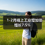 1-2月规上工业增加值增长7.5%(图3) 1-2月规上工业增加值增长7.5%(图3)