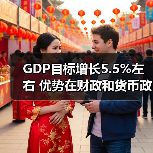 GDP目标增长5.5%左右 优势在财政和货币政策(图1) GDP目标增长5.5%左右 优势在财政和货币政策(图1)