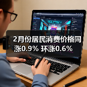 2月份居民消费价格同涨0.9% 环涨0.6%(图4) 2月份居民消费价格同涨0.9% 环涨0.6%(图4)
