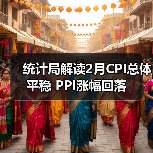 统计局解读2月CPI总体平稳 PPI涨幅回落(图1) 统计局解读2月CPI总体平稳 PPI涨幅回落(图1)