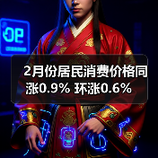 2月份居民消费价格同涨0.9% 环涨0.6%(图2) 2月份居民消费价格同涨0.9% 环涨0.6%(图2)