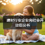 建材行业企业向社会开放倡议书(图2) 建材行业企业向社会开放倡议书(图2)