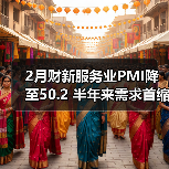 2月财新服务业PMI降至50.2 半年来需求首缩(图2) 2月财新服务业PMI降至50.2 半年来需求首缩(图2)