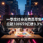 一季度社会消费品零售总额108659亿增3.3%(图2) 一季度社会消费品零售总额108659亿增3.3%(图2)