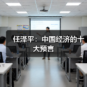 任泽平:中国经济的十大预言(图2) 任泽平:中国经济的十大预言(图2)